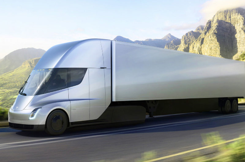 Tesla’s new electric transport trucks able to travel up to 800 km on