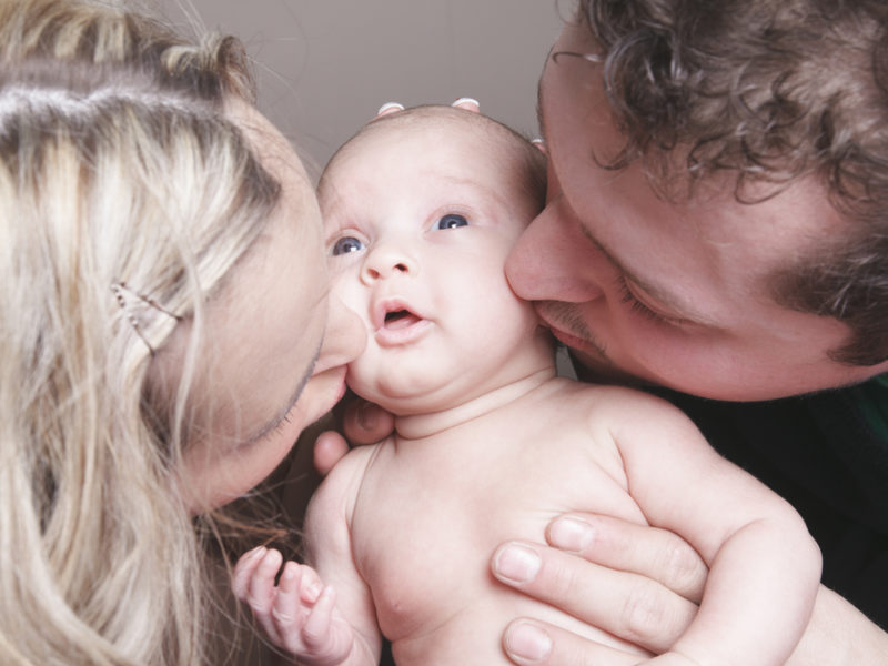 Baby daughters. Nessian and their Baby. Photo of a Australian mom with two Baby daughters.