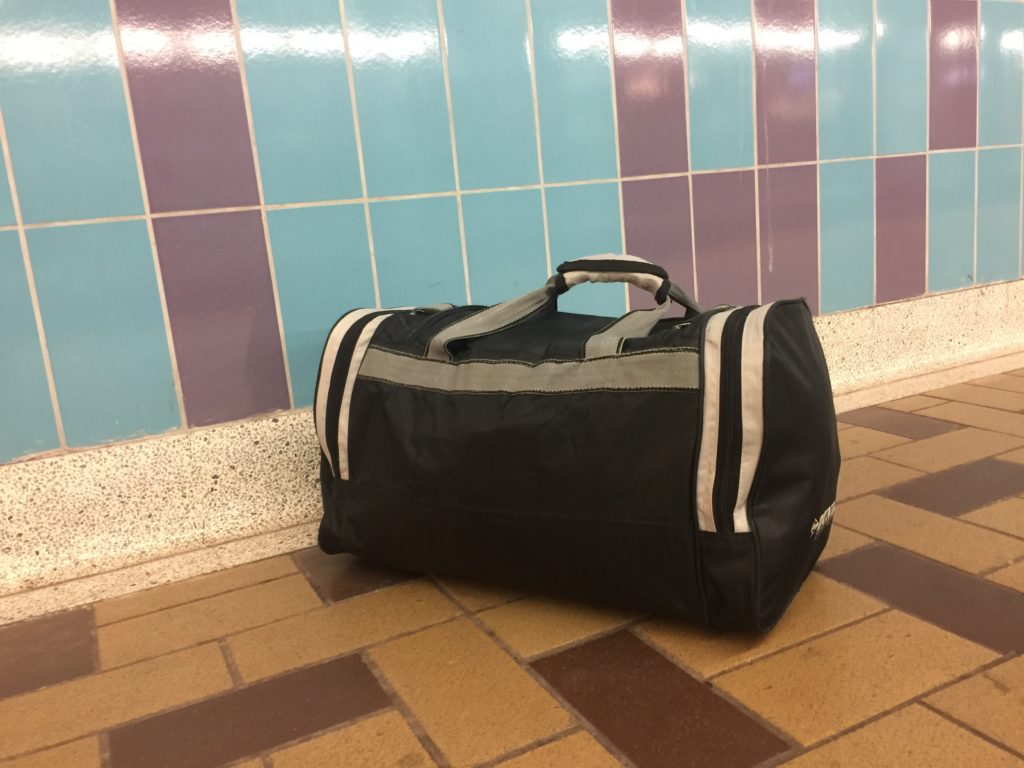 Suspicious unattended bag just happy to be noticed The Beaverton