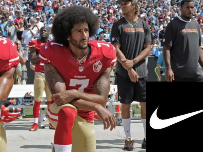 nike supports colin kaepernick