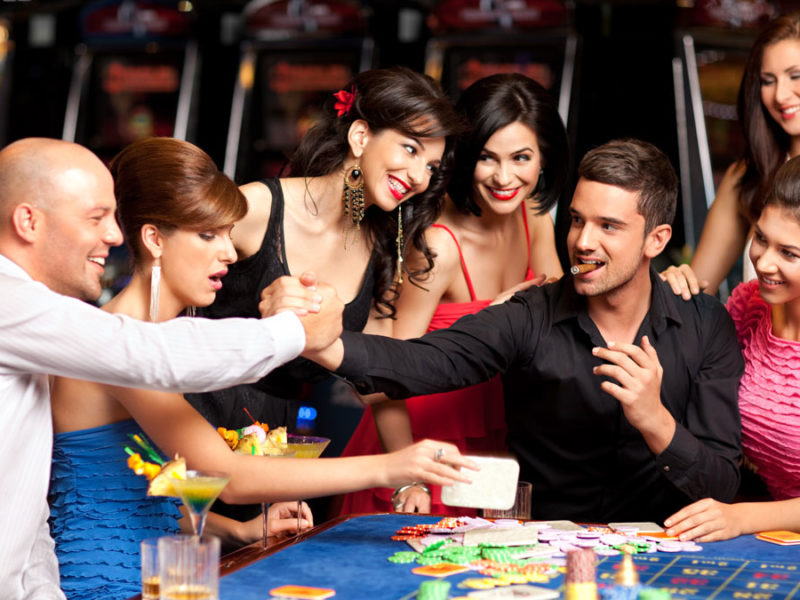 Unrealistic casino commercial features people having fun - The Beaverton