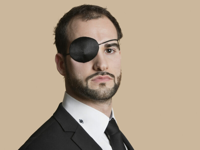 Leather Eye Patch, Sport Eye Patch, Man Eye Patch, Woman Eye