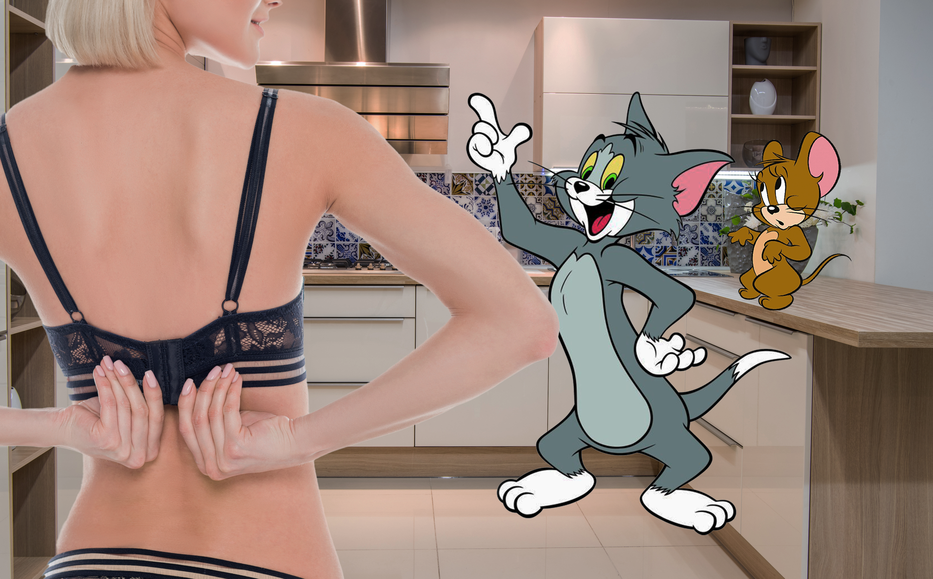 1914px x 1188px - Warner Bros. adds additional boob shots to new Tom and Jerry movie to  adhere to HBOMax guidelines - The Beaverton