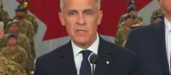 Mark Carney at a lectern