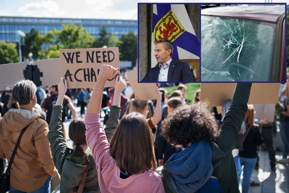 Nova Scotians respond to European-style austerity with European-style protest