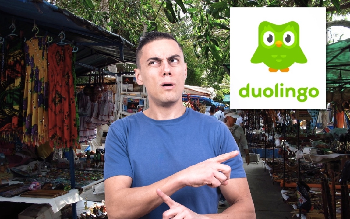 Man with 500 day Duolingo streak surprised real Spanish conversations not multiple choice