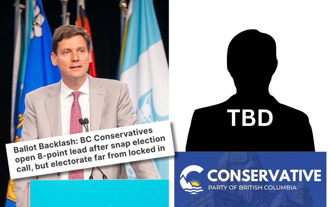 David Eby losing election to TBD - The Beaverton
