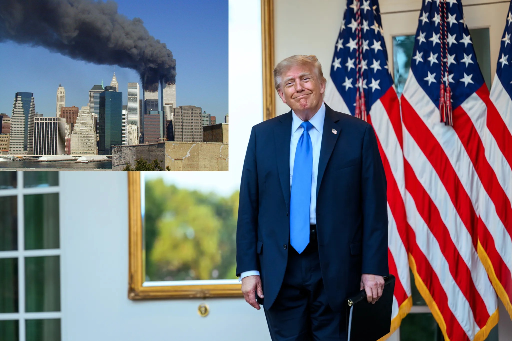 Trump reminisces about how he single-handedly prevented 9/11 from ever happening